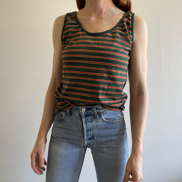 1970s Striped Tank Top - YES PLS