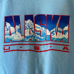 1980s Super Slouchy Alaska USA Tourist Sweatshirt