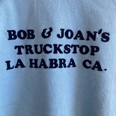 1980s Bob and Joan's Truckstop La Habra, CA Smaller DIY Sweatshirt