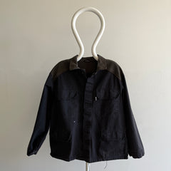 1990s Overdyed Beat Up European Workwear Jacket