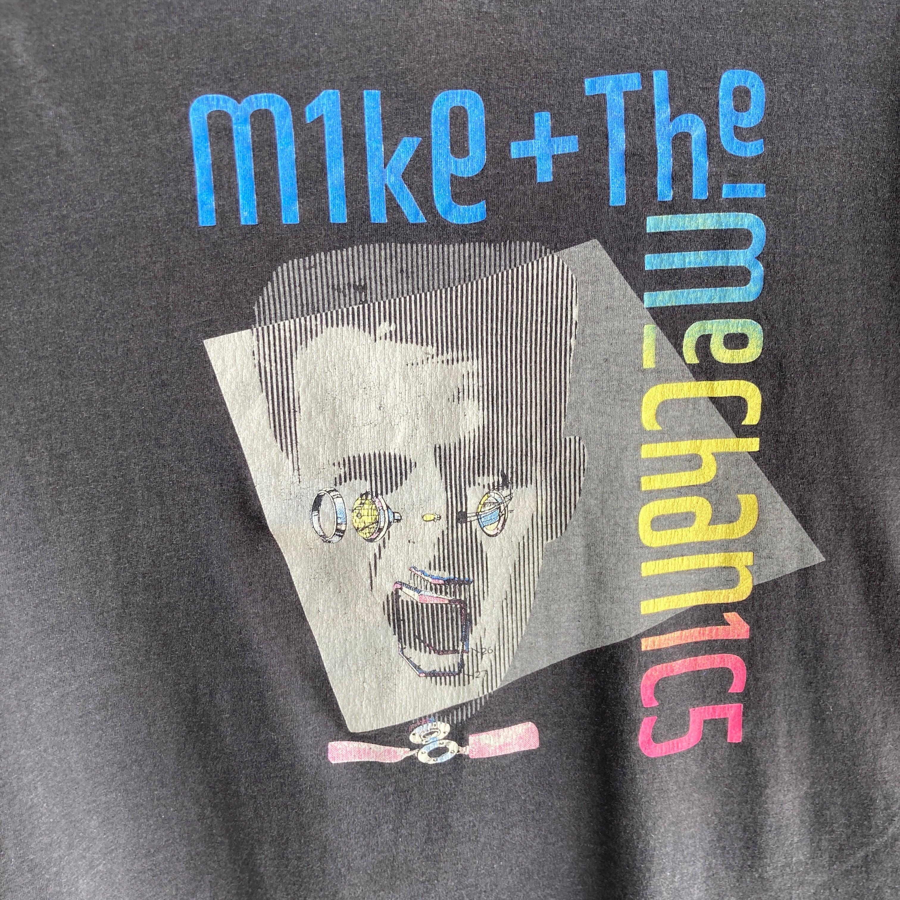 Vintage 1986 Mike + The Mechanics Miracle Tour Screen Stars T-Shirt