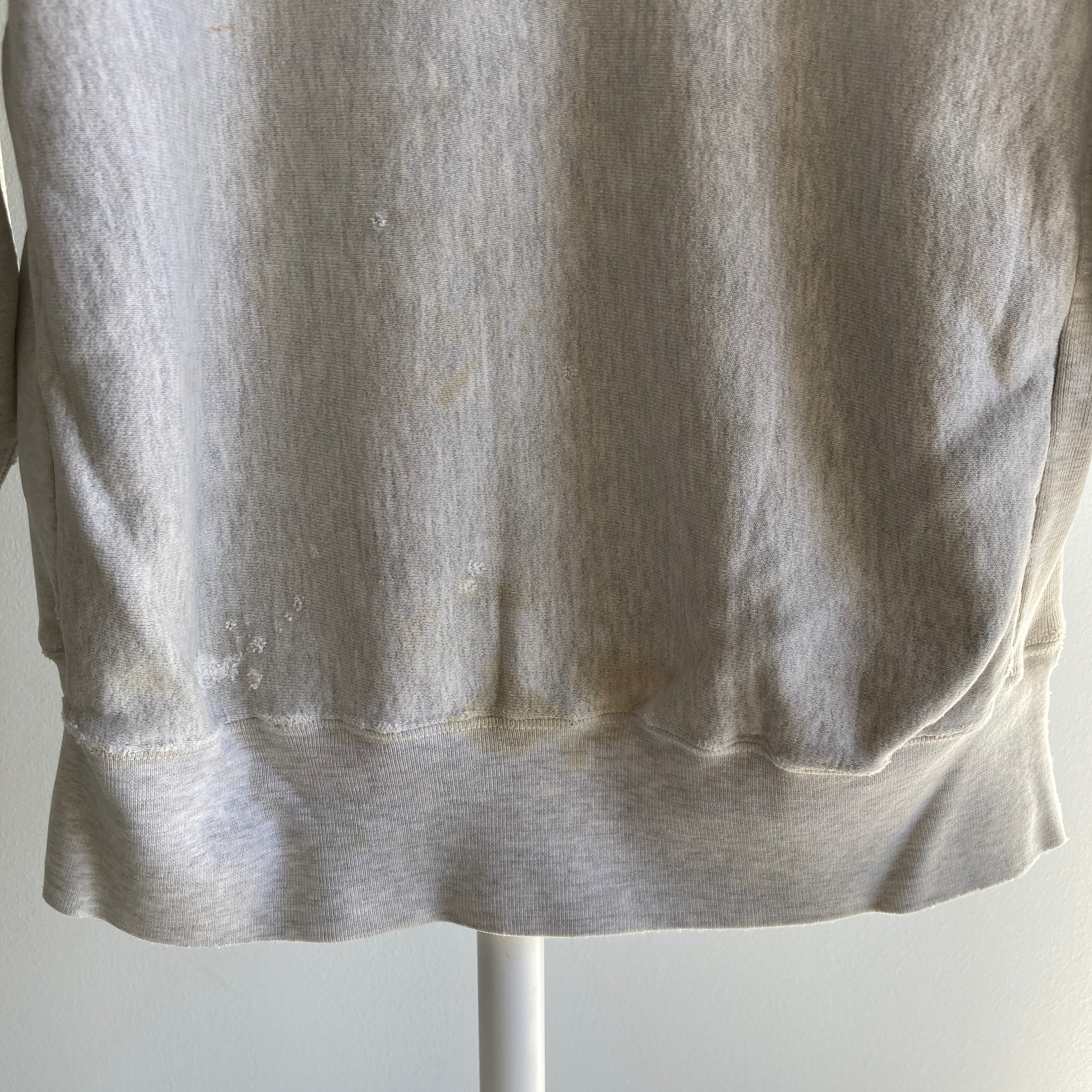1980/90s DESTROYED Virginia University Reverse Weave Super Soft Sweatshirt