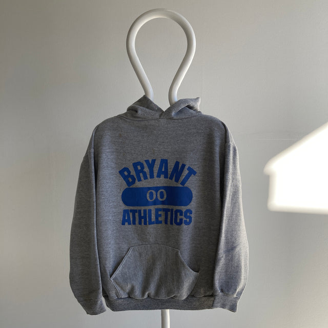 Sweat à capuche taché Russell Brand Bryant Athletics des années 1970
