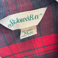 1990s Saint John's Bay Flannel