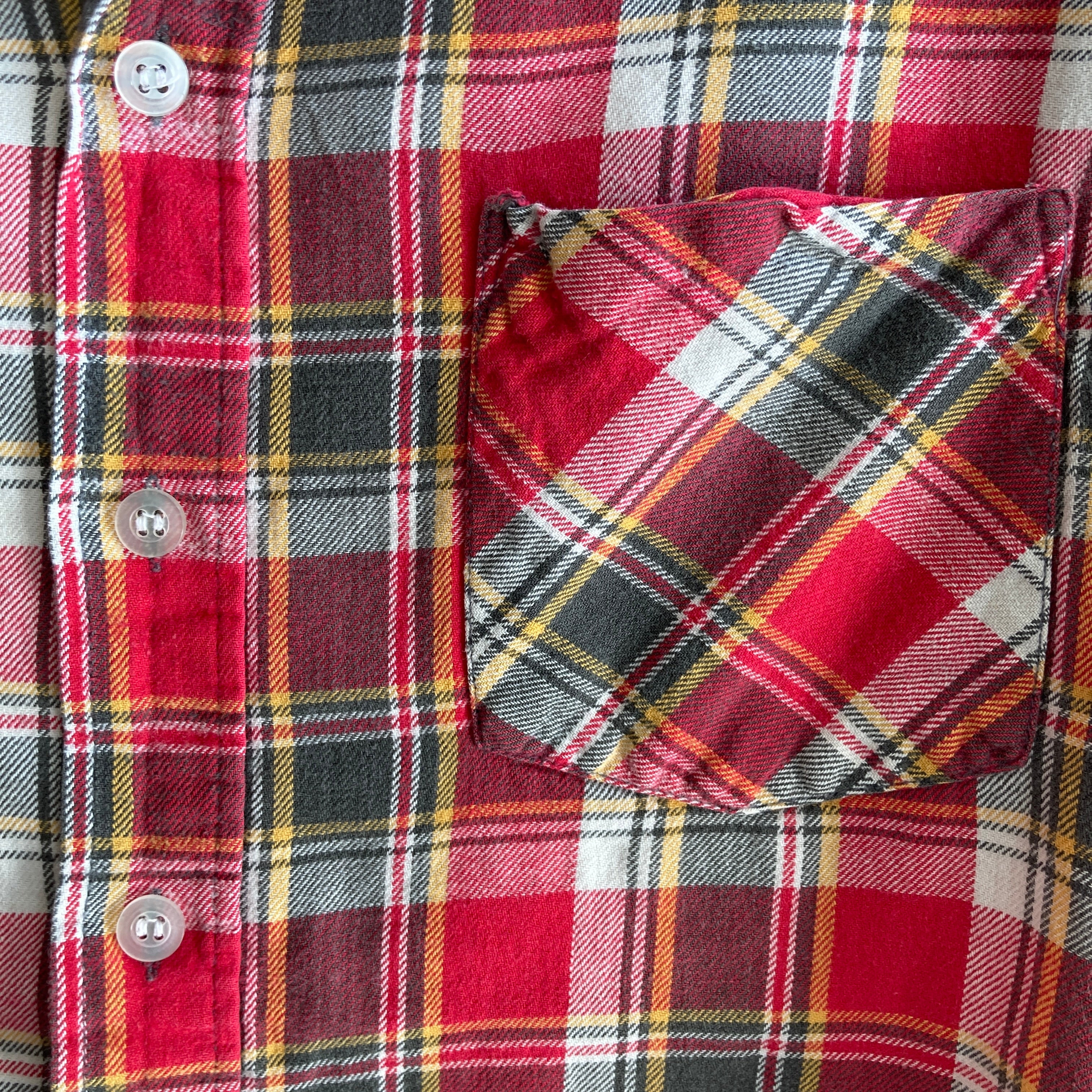 1970/80s SportsWear by Sears Lightweight Cotton Flannel