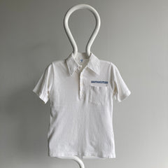 1970s Southwestern University Women's Pocket Polo T-Shirt