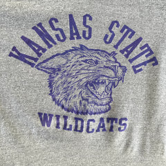 T-shirt Wildcats de l'État du Kansas des années 1970