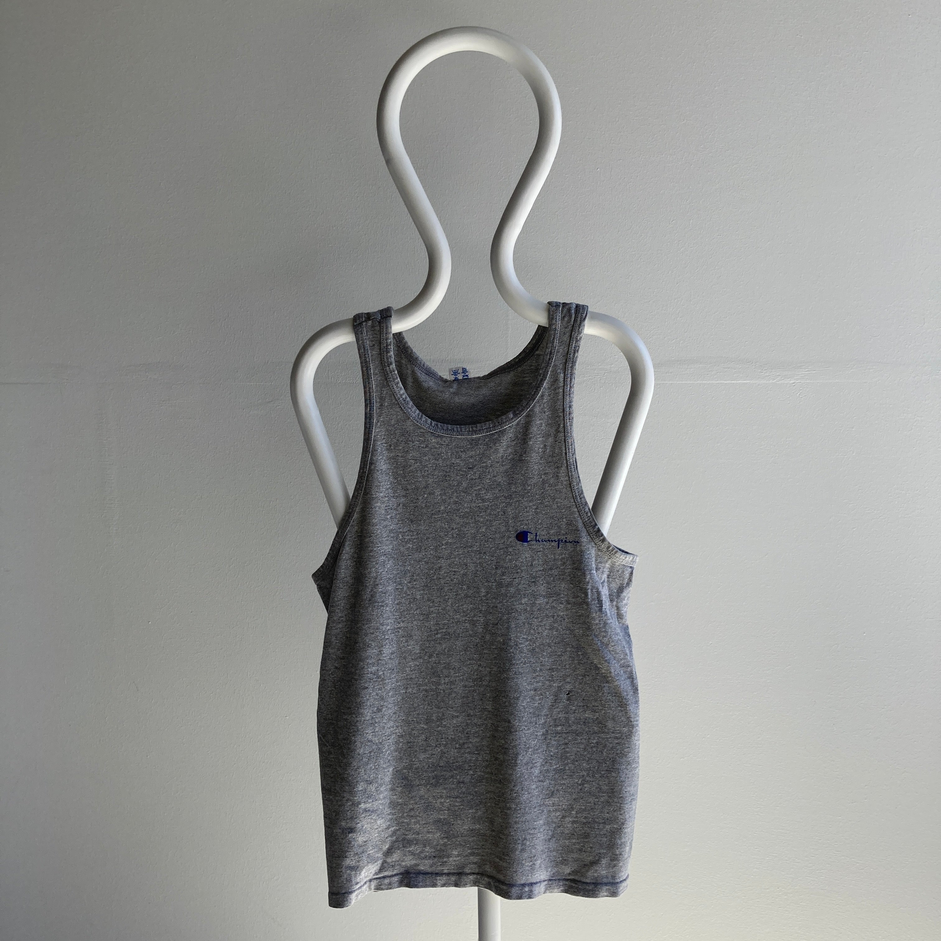 1980s Champion Brand Gray Tank Top