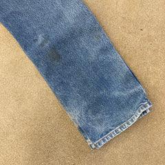 1990s 32x29 Rustler Medium Wash Made in Mexico Jeans