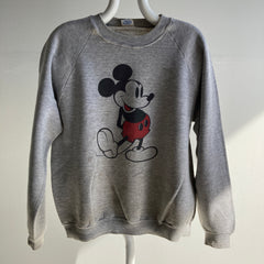 1980s Super Stained Mickey Sweatshirt