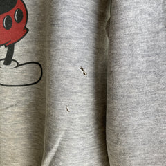 1980s Super Stained Mickey Sweatshirt