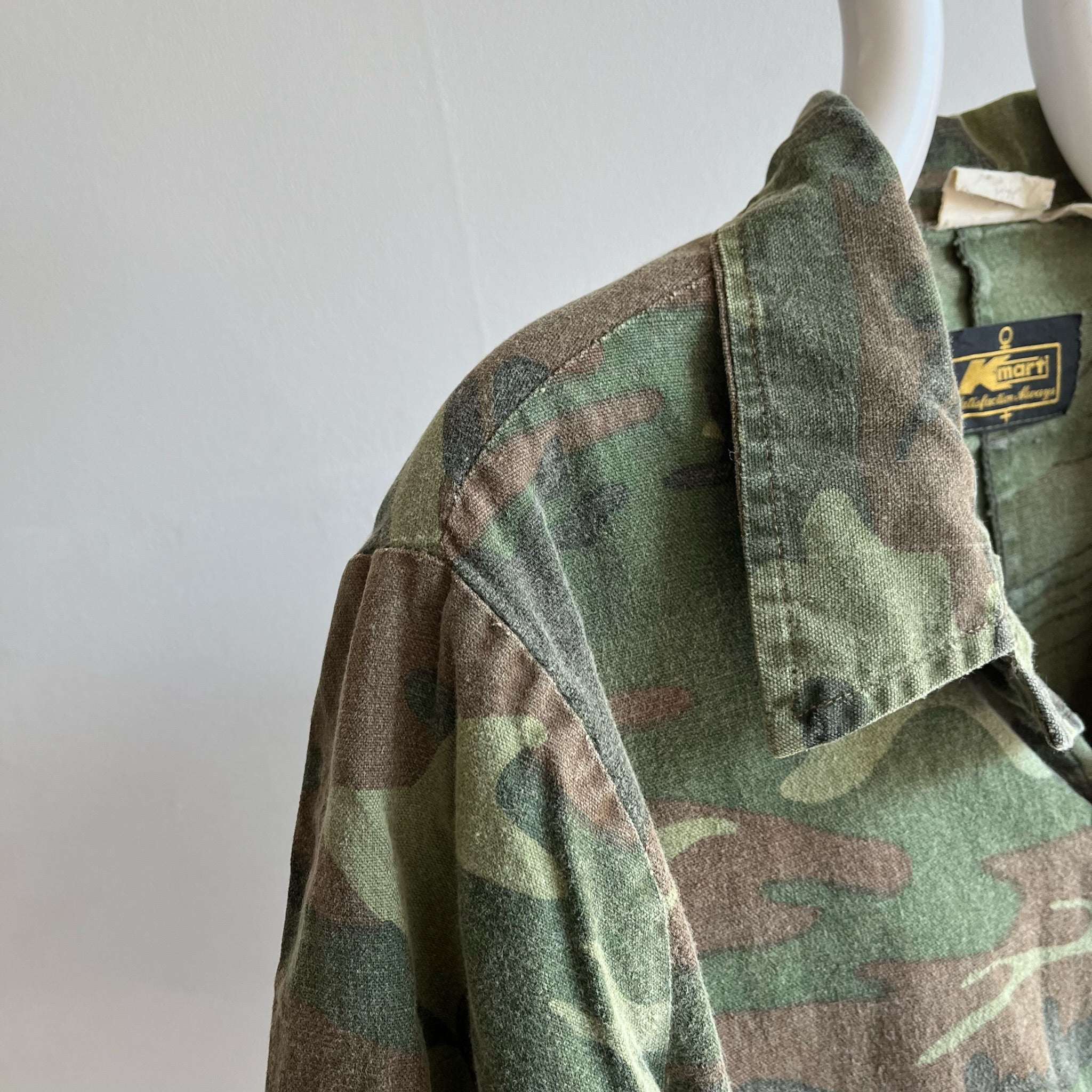 1980s K-Mart USA Made Camo Chore Coat