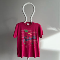 T-shirt Nashville Tourist des années 1980 - Super fin et usé