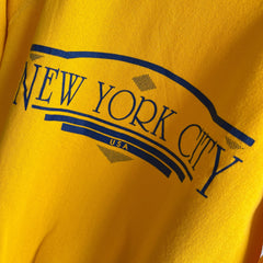 Sweat « New York City » jamais porté des années 1980 par Velva Sheen