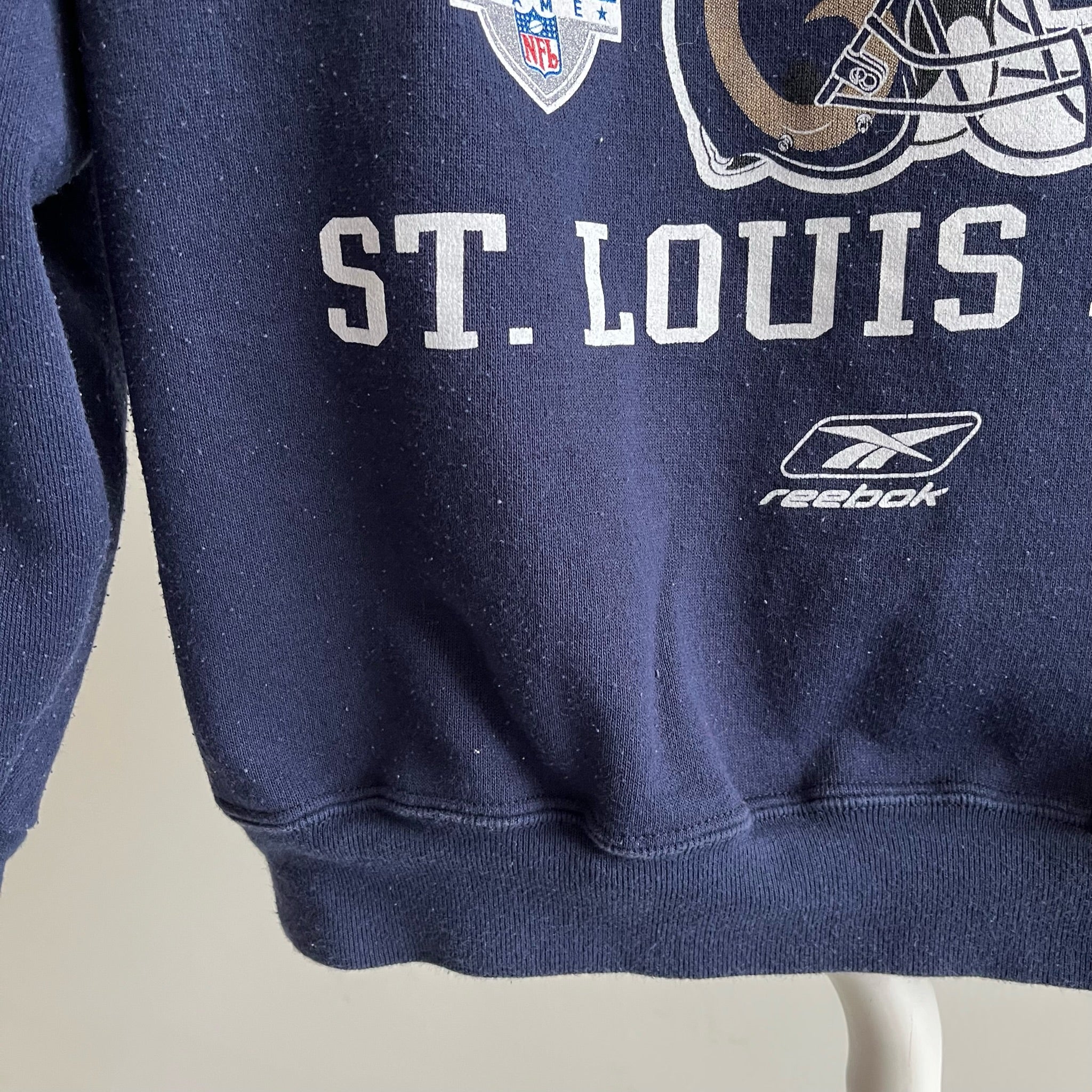2001 NFC Champs - St. Louis Rams (maintenant Los Angeles Rams BTW) - Sweat-shirt