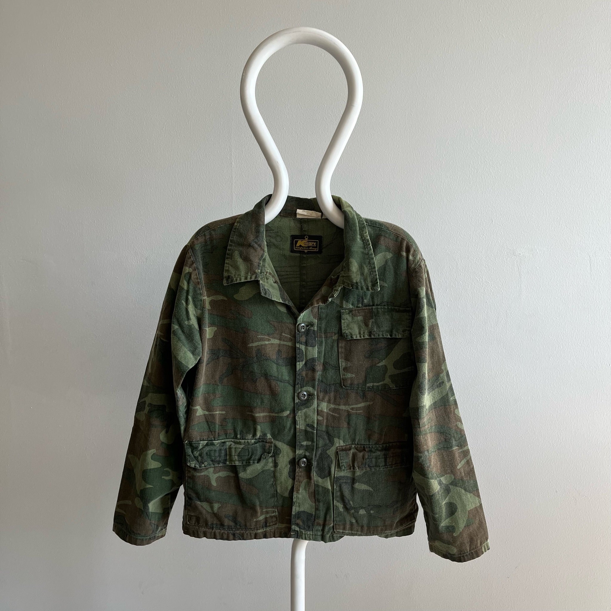 1980s K-Mart USA Made Camo Chore Coat