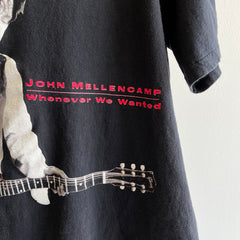 1992 John Mellencamp - Chaque fois que nous le voulions - T-shirt de la tournée musicale