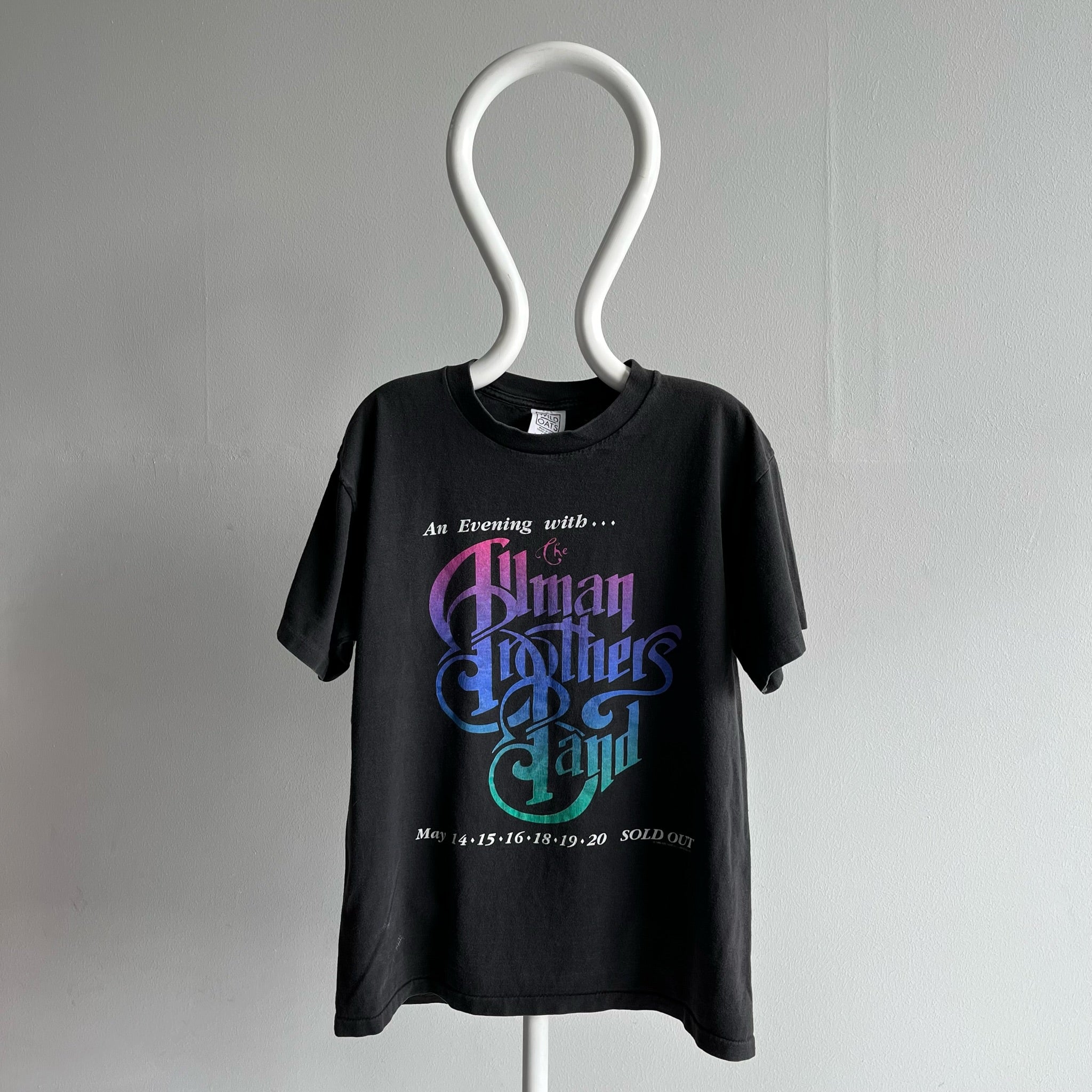 1995 Le groupe Allman Brothers - L'arrière !!! - T-shirt