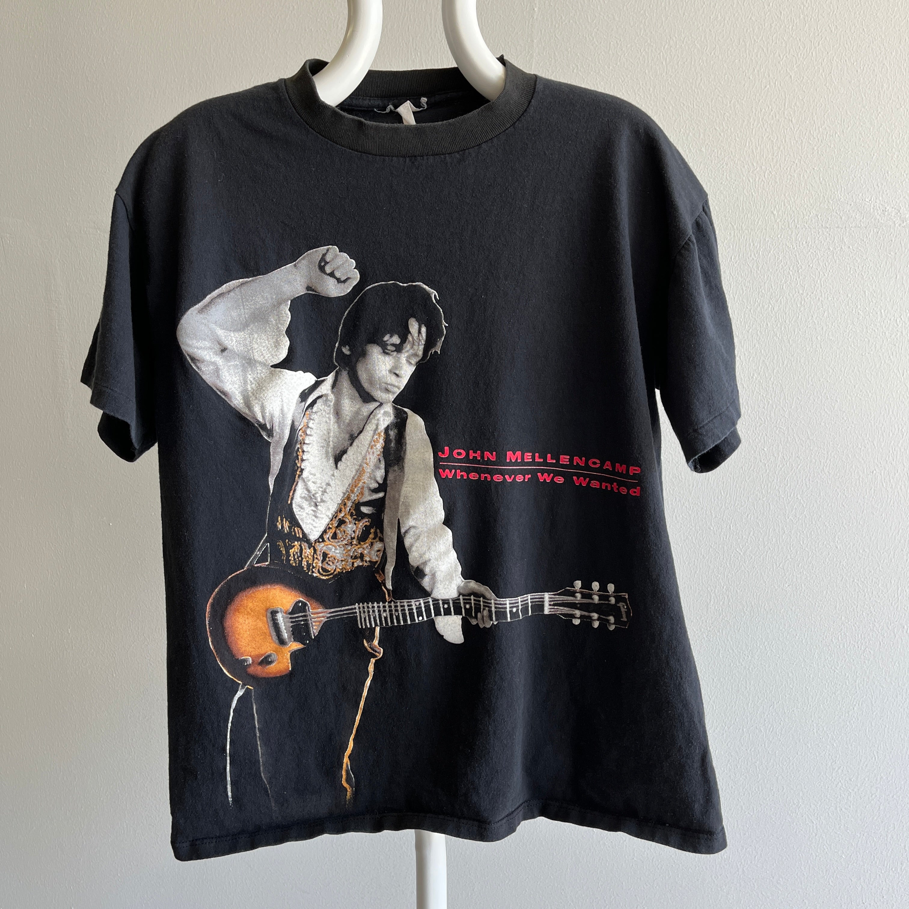 1992 John Mellencamp - Whenever We Wanted - Music Tour T-Shirt