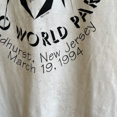 1994 Todd Rundgren - A Gathering of the Seriously Rundgrenized - A No World Party - Dirt Splattered Long Sleeve T-SHirt