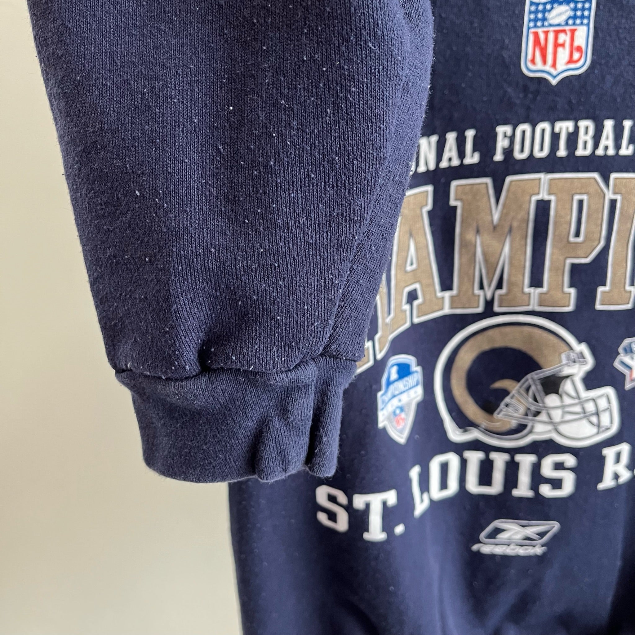 2001 NFC Champs - St. Louis Rams (Now Los Angeles Rams BTW) - Sweatshirt