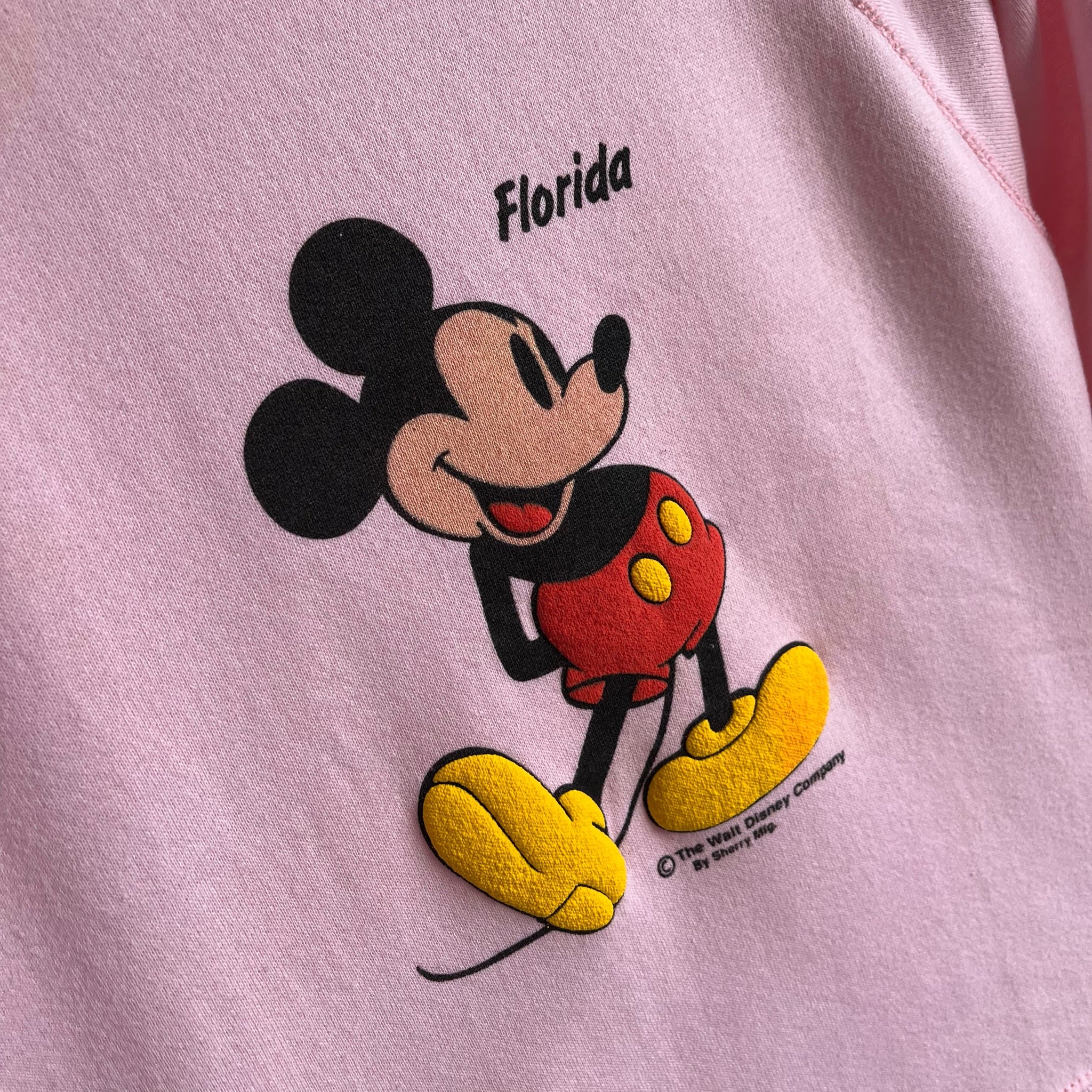 Sweat Mickey Mouse des années 1980 plus petit