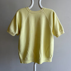 1970s Blank Pale Yellow Warm Up