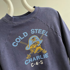 Sweat graphique 1970 Cold Steel Charlie C-4-5 par Sportswear - WOW